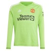 Officiële Voetbalshirt Doelman Manchester United Heaton 22 Thuis 2023-24 Lange Mouw - Heren